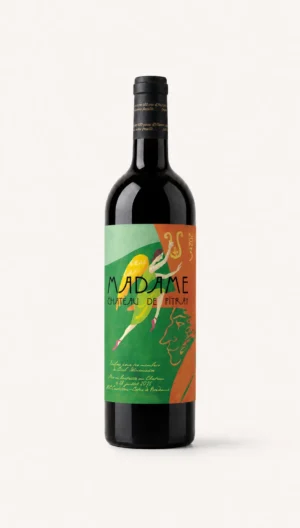 Вино Madame 2023, Château de Pitray, 6 бутылок 0,75л — именное вино iWinemaker