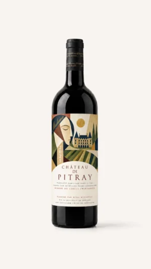 Madame Château de Pitray 2025 — бутылка 0,75 л вина урожая 2025 из Бордо с клубной этикеткой iWinemaker
